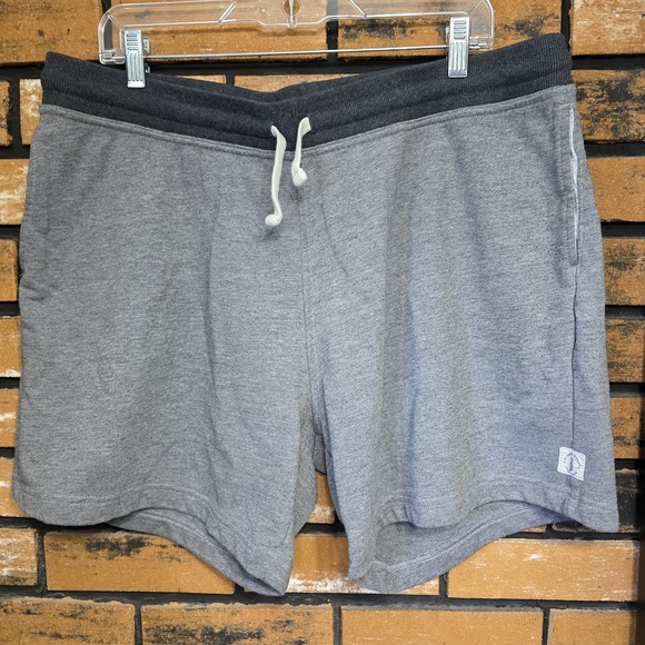 Chubbies Shorts Mens 2XL Gray Terry Fleece Sweat Lounge Wear 5" Pockets - Picture 1 of 10